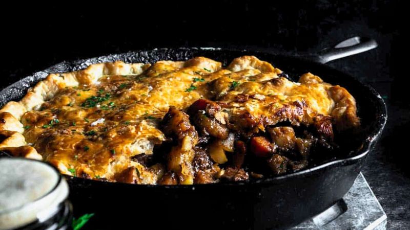 Irish Stout and Cheddar Casserole