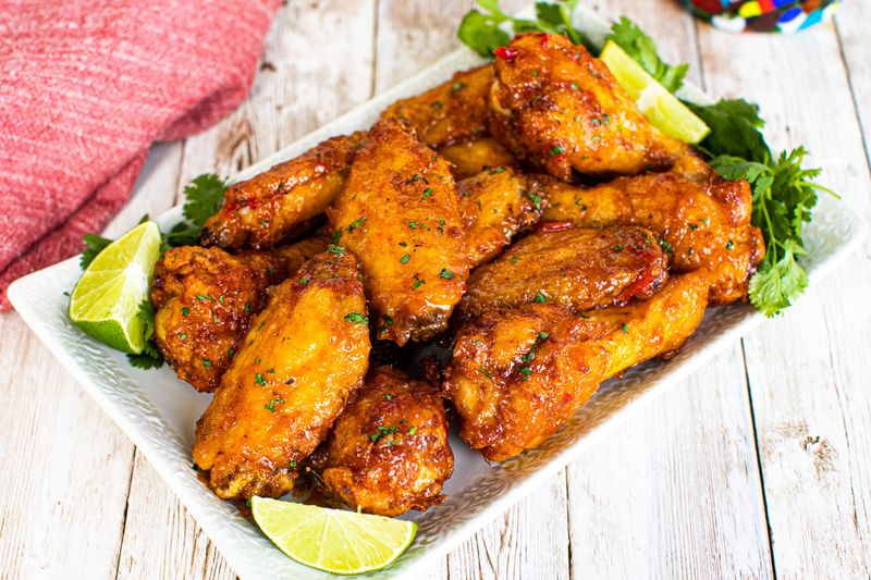 Mango Habanero Wings