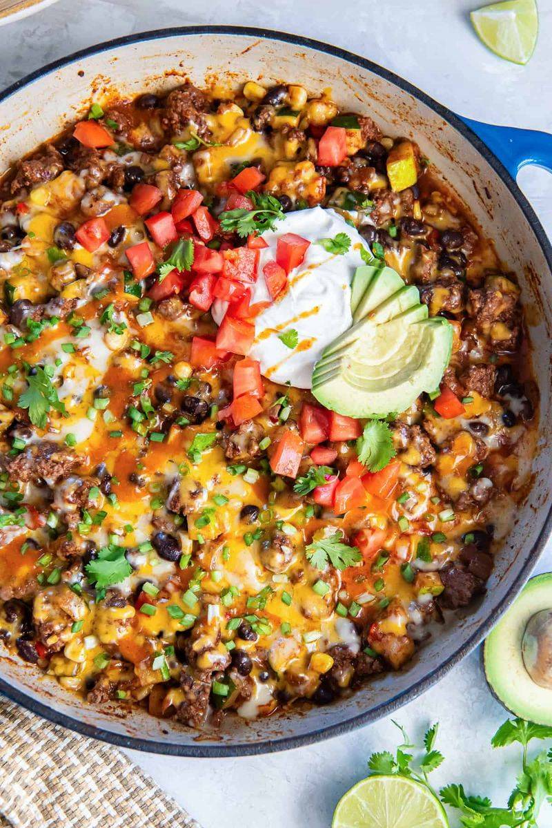 Tex-Mex Beef Skillet