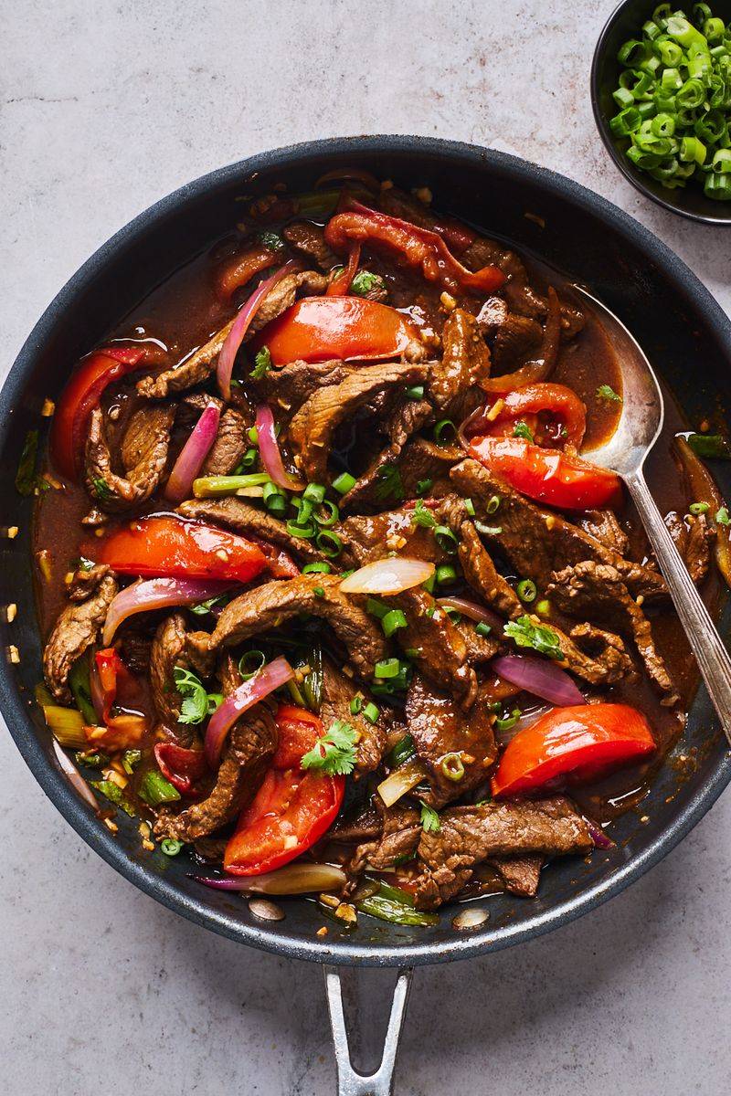 Peruvian Spicy Lomo Saltado