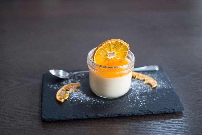 Orange Blossom Panna Cotta