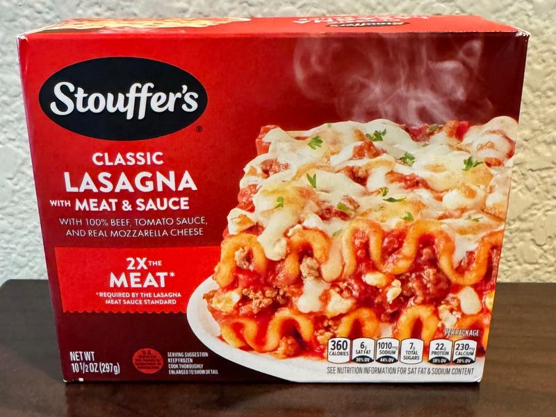 Stouffer's Lasagna with Meat Sauce