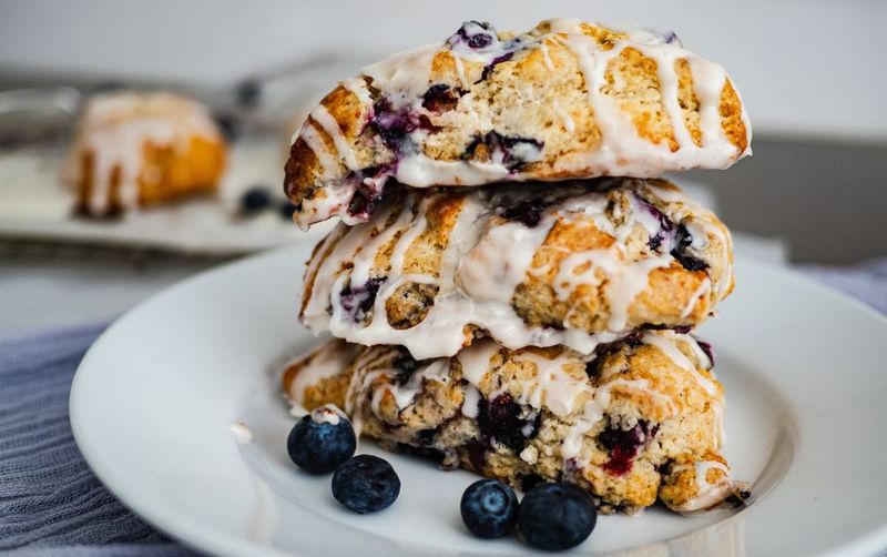 Lemon Blueberry Scones