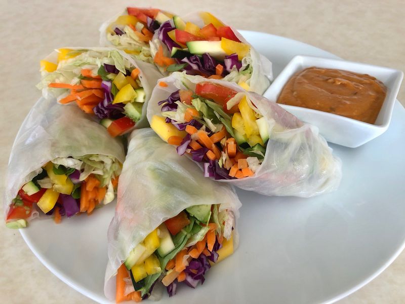 Vegetable Spring Rolls