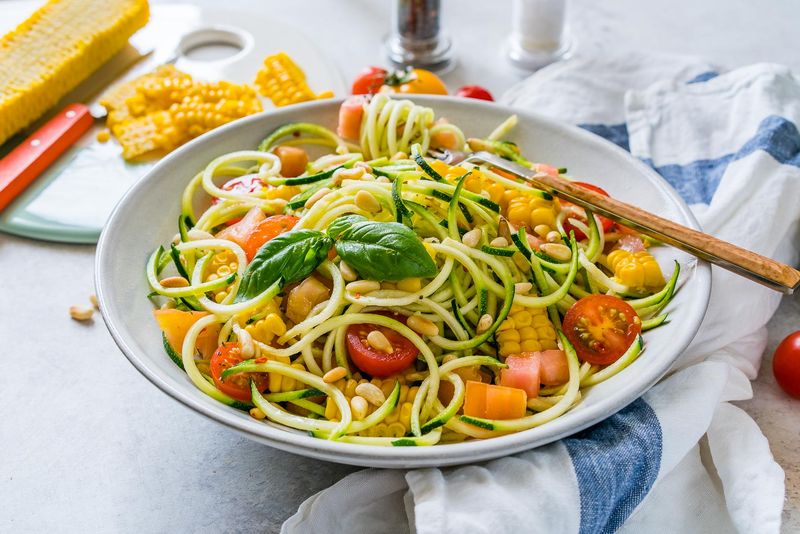 Zucchini Noodle Primavera