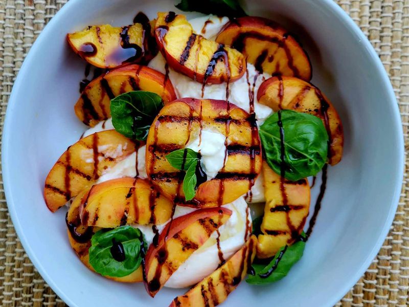 Peach Caprese Salad