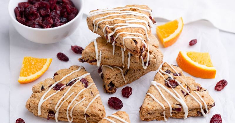 Cranberry Orange Scones