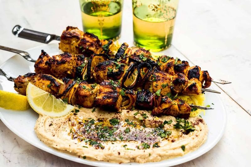 Mediterranean Chicken Skewers