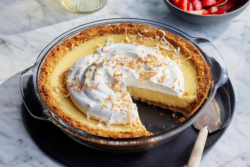 Lemon Coconut Cream Pie