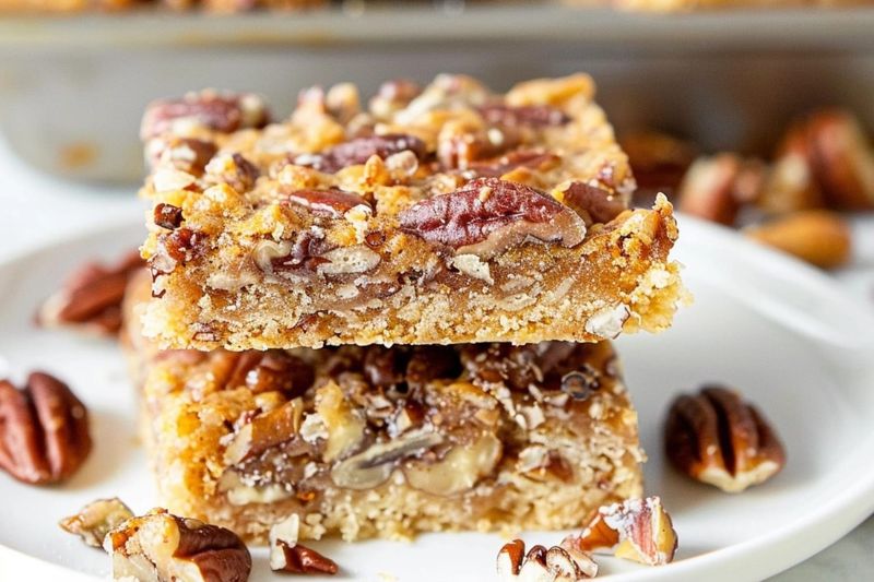 Caramel Pecan Dream Bars