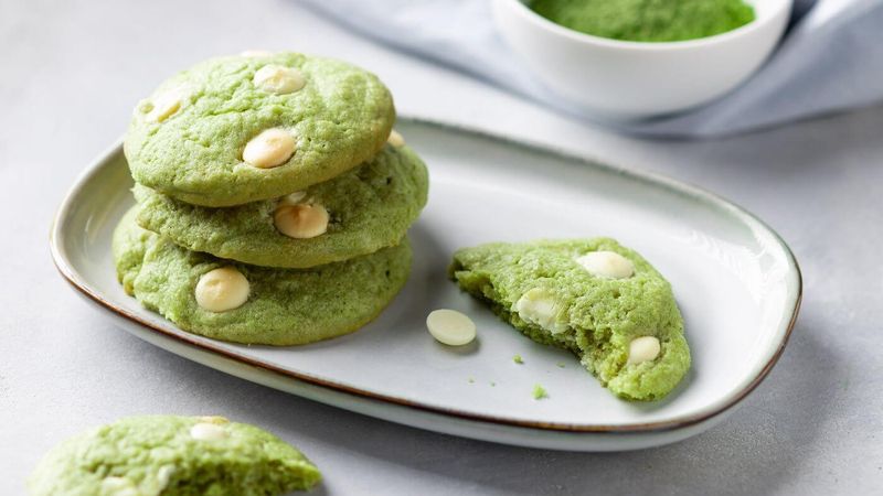 Matcha Green Tea Cookies
