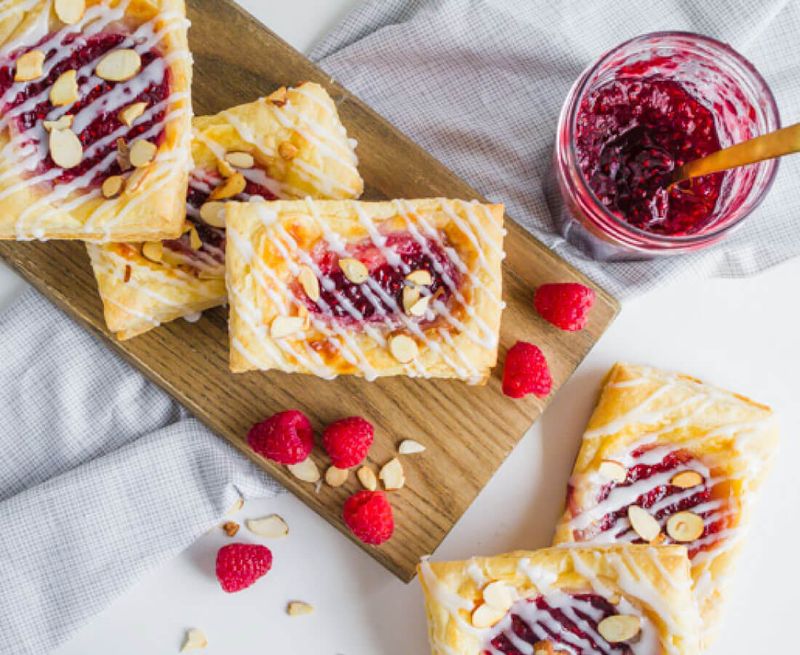 Raspberry Cream Cheese Danish