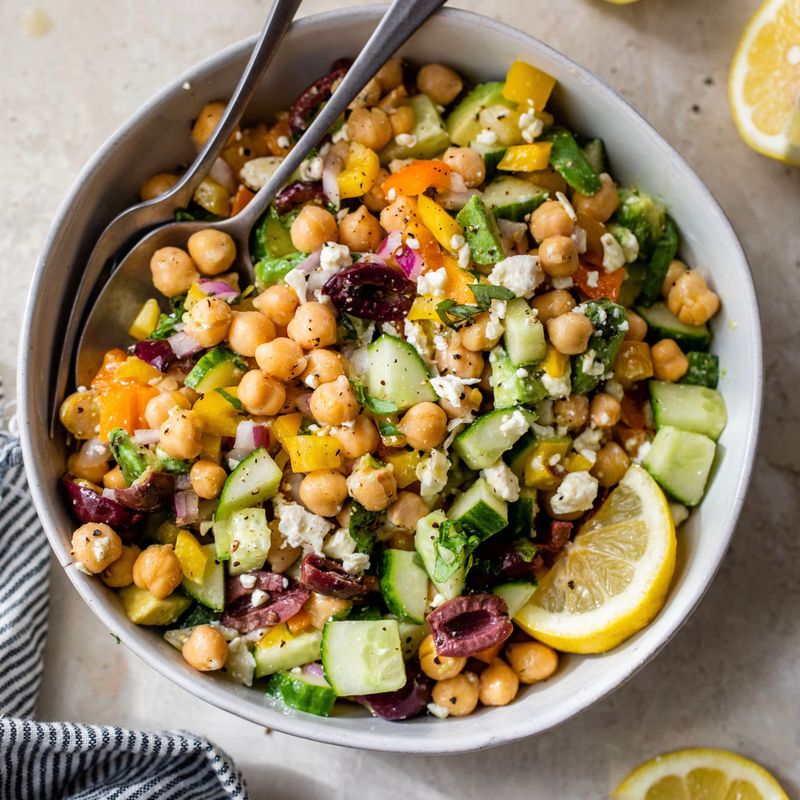 Mediterranean Chickpea Salad