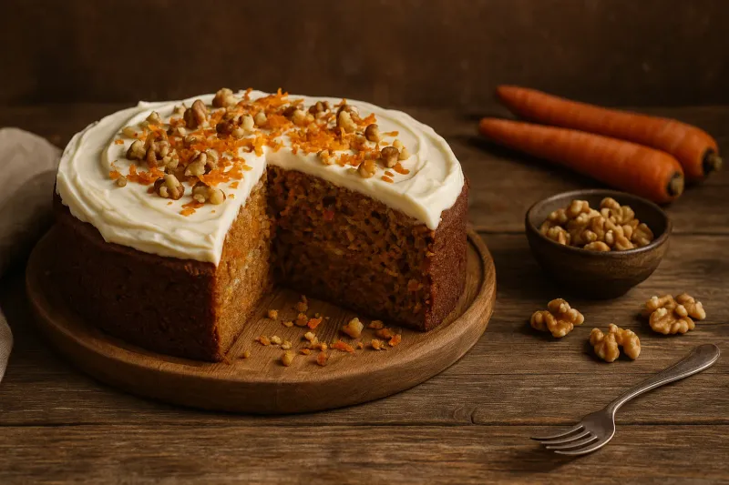 Carrot Walnut Cake