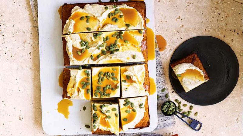 Spiced Pumpkin Sheet Cake