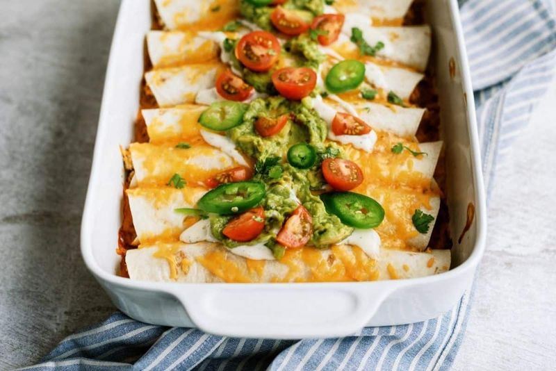 Mexican Chicken Enchiladas