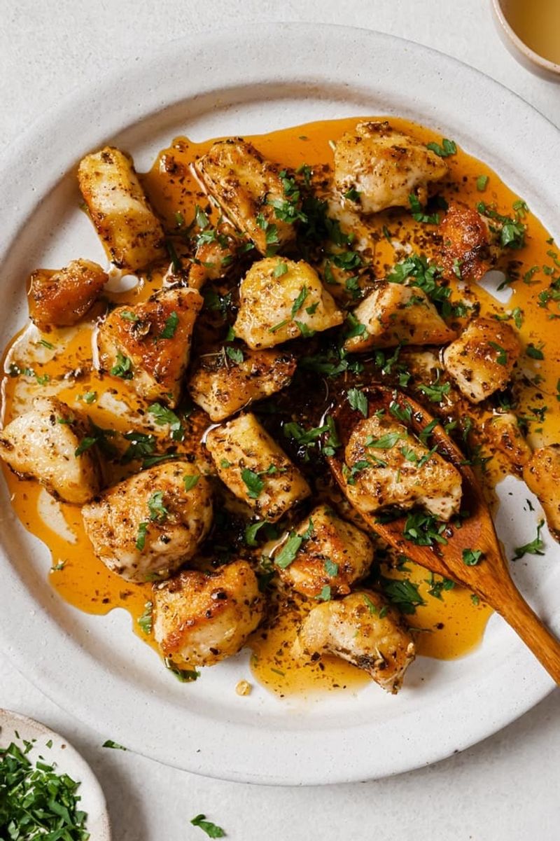 Garlic Butter Chicken Bites