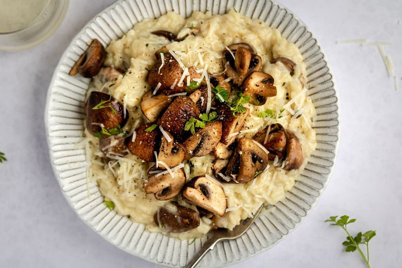 Creamy Mushroom Risotto