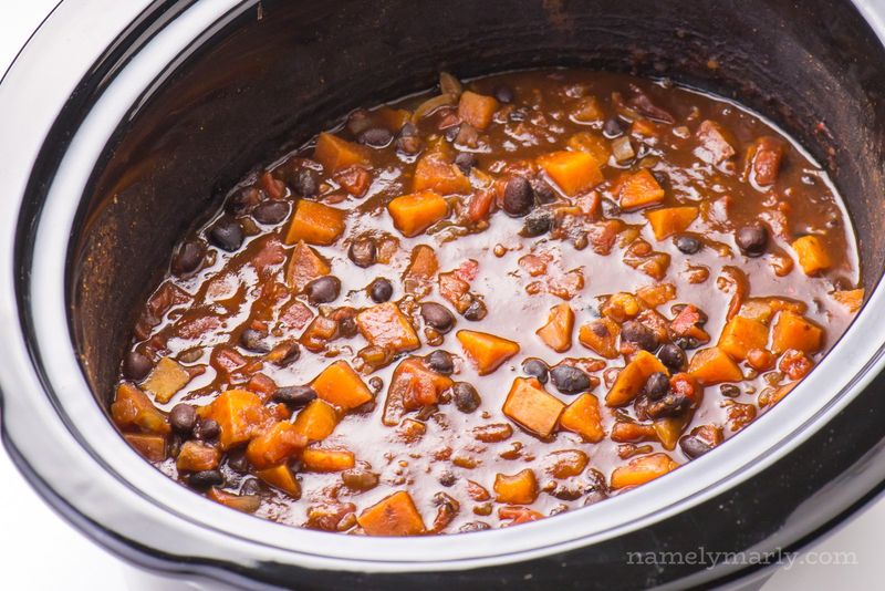 Sweet Potato and Black Bean Chili