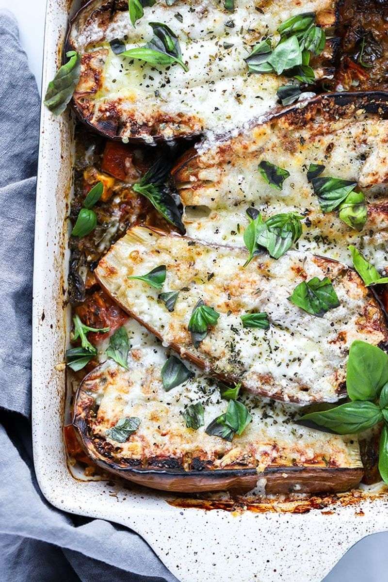 Eggplant and Tomato Bake