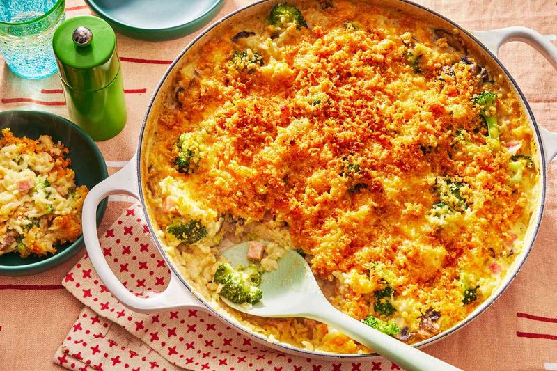 Cheesy Broccoli Rice Casserole