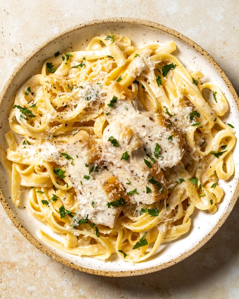 Savory Chicken Alfredo