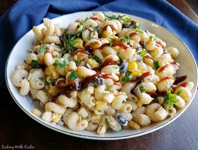 BBQ Chicken Pasta Salad