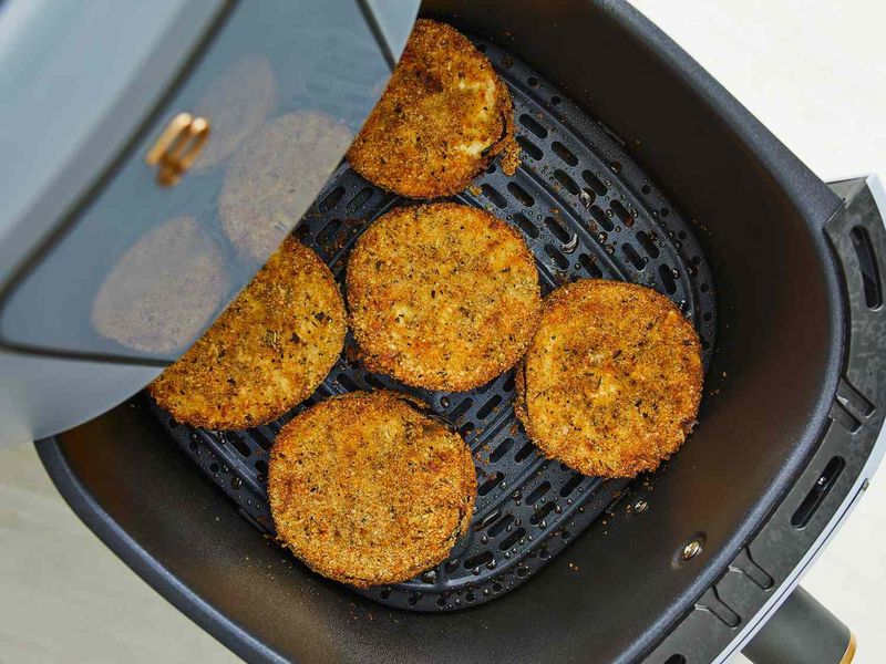 Eggplant Parmesan Stacks