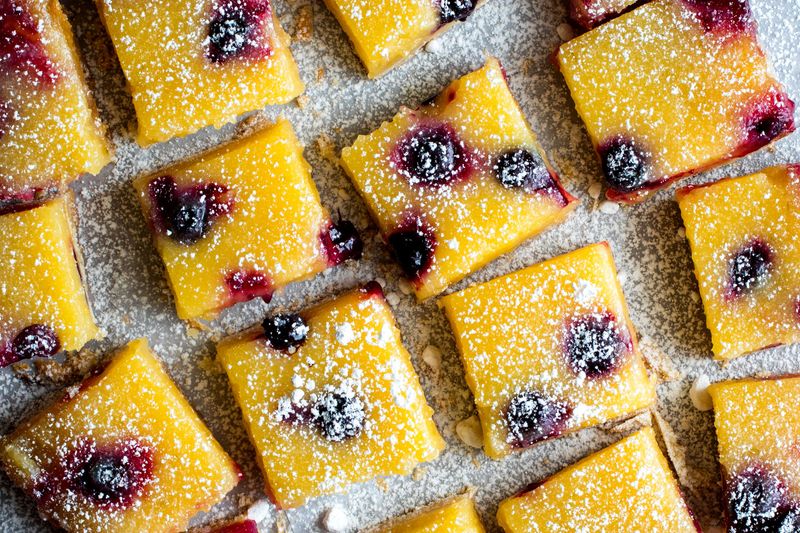Blueberry Lemon Bars