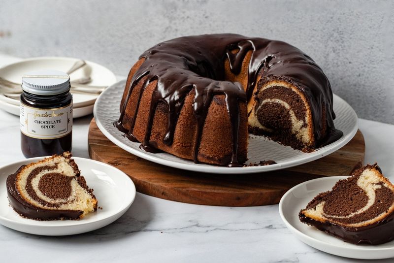 Chocolate Marble Bundt Cake