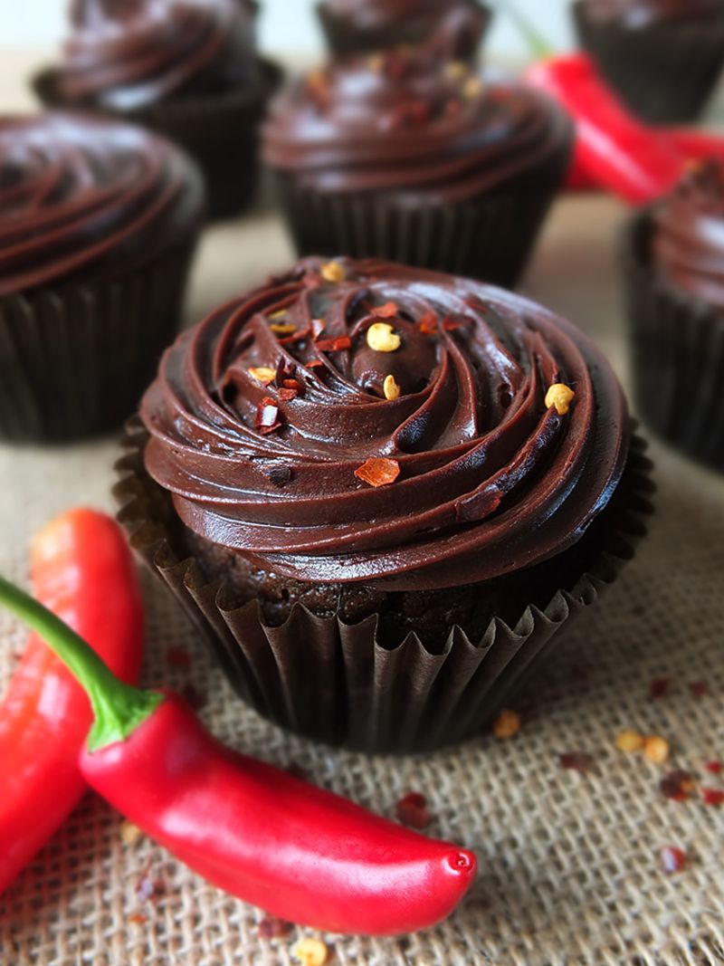 Chocolate Chili Cupcakes