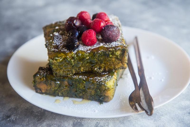 Matcha Green Tea French Toast