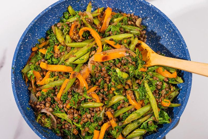Lentil Stir Fry
