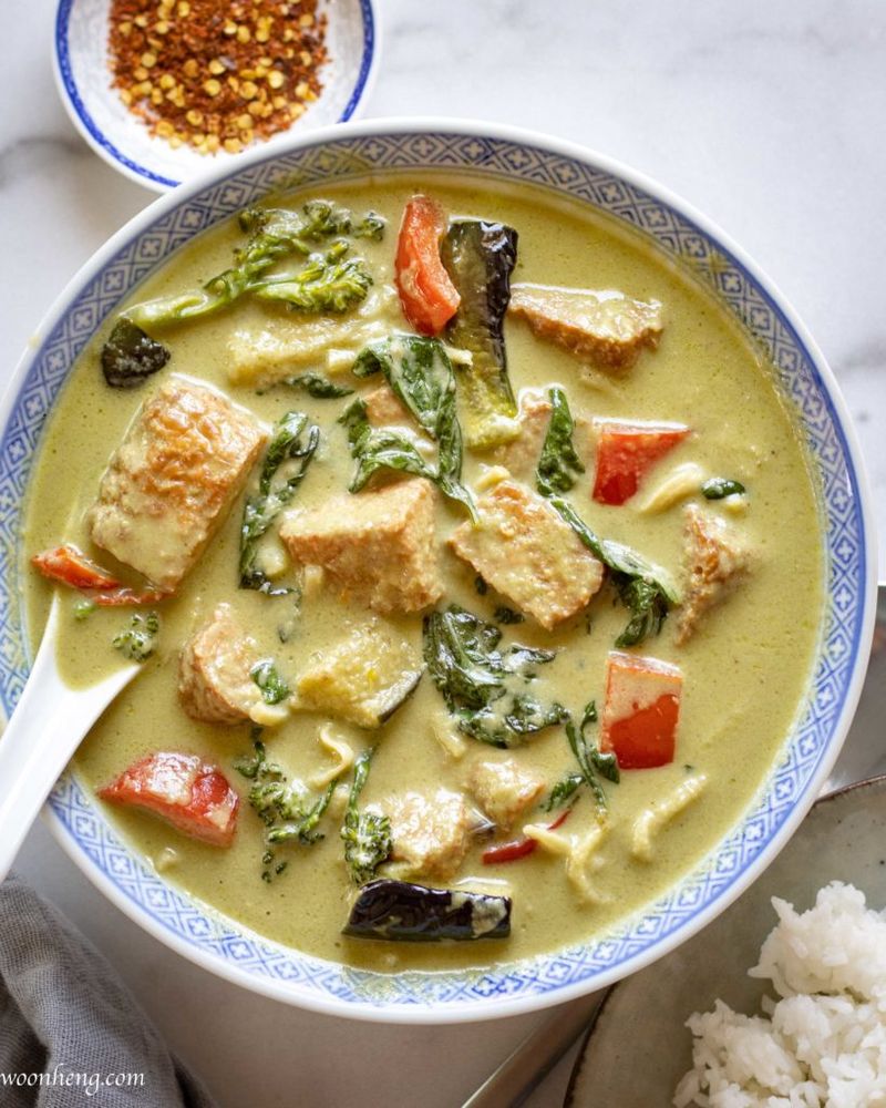 Thai Green Curry with Tofu