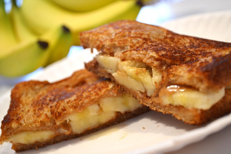 Peanut Butter and Banana Sandwich