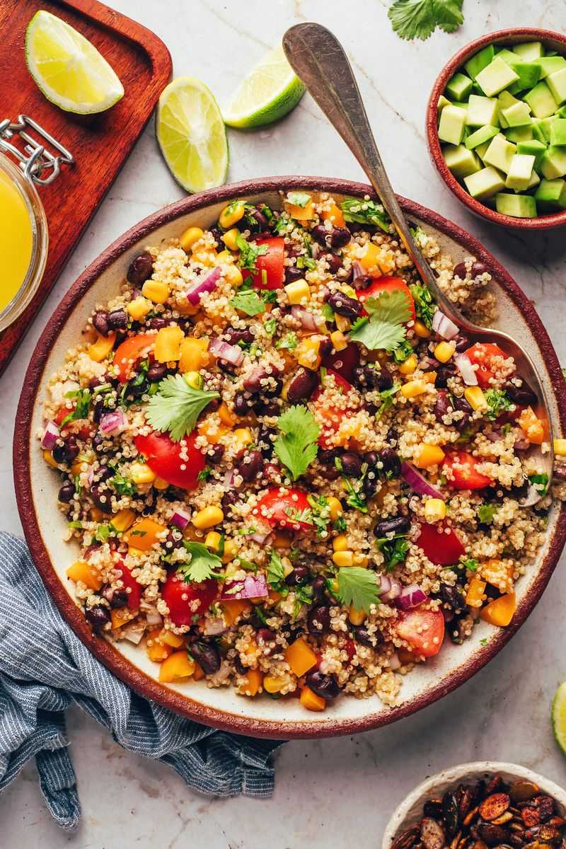 Quinoa and Black Bean Salad