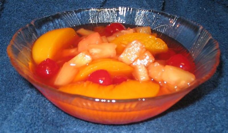 Canned Fruit Cocktail