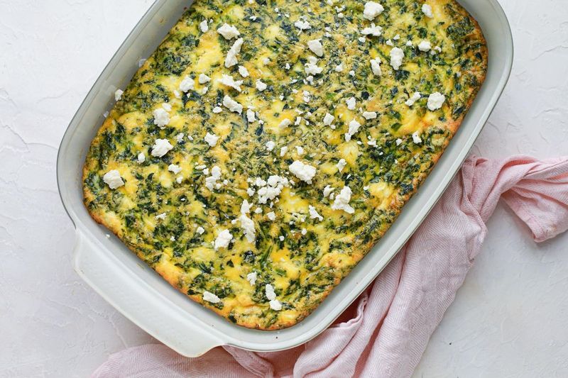 Spinach and Feta Casserole