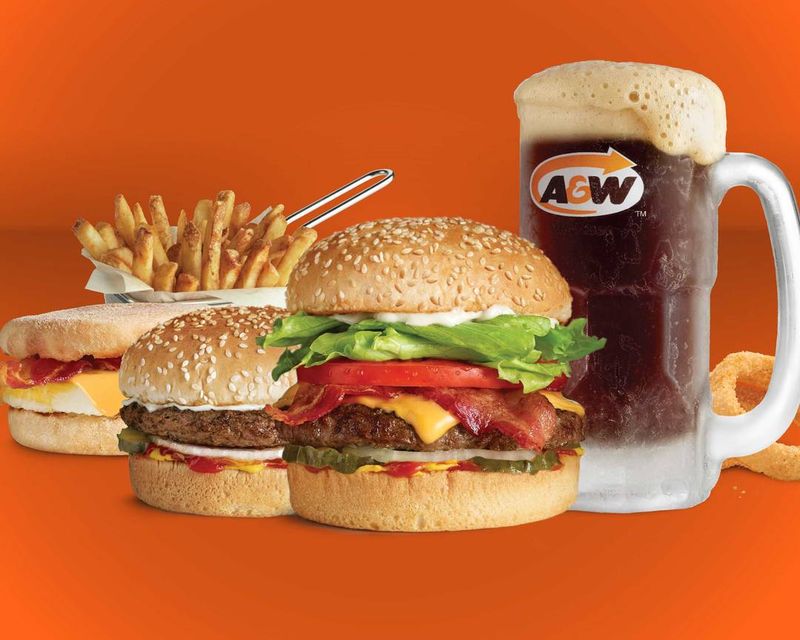 A&W Teen Burger