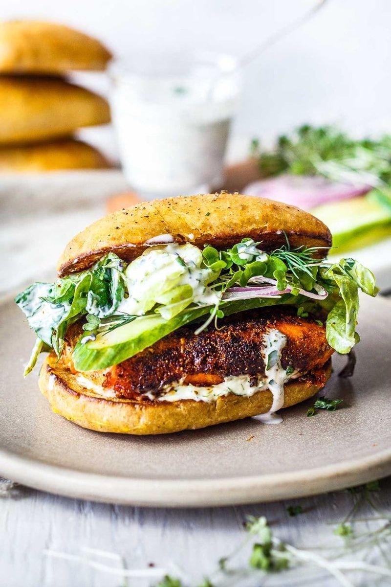 Seattle Salmon Sandwich