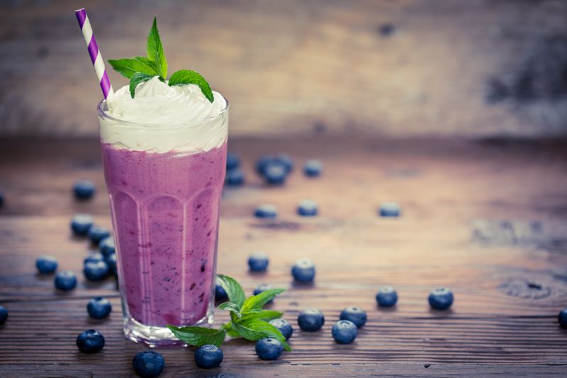Maine: The Blueberry Pie Shake