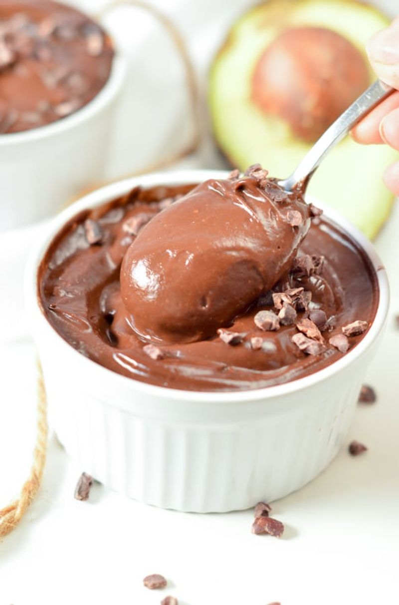 Creamy Avocado Chocolate Pudding