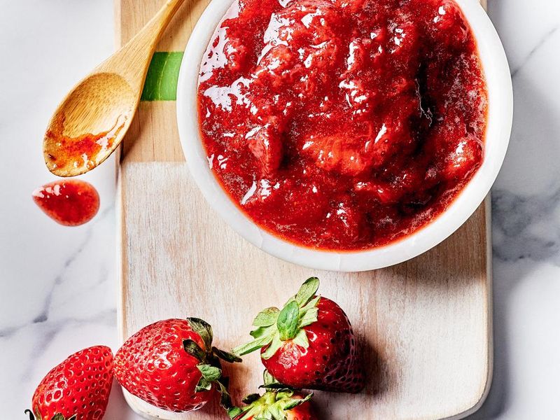 Maple Strawberry Syrup