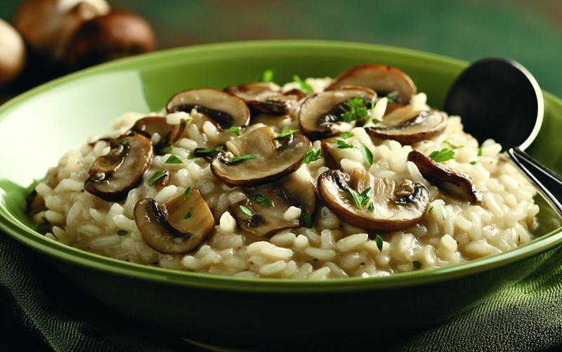Creamy Mushroom Risotto