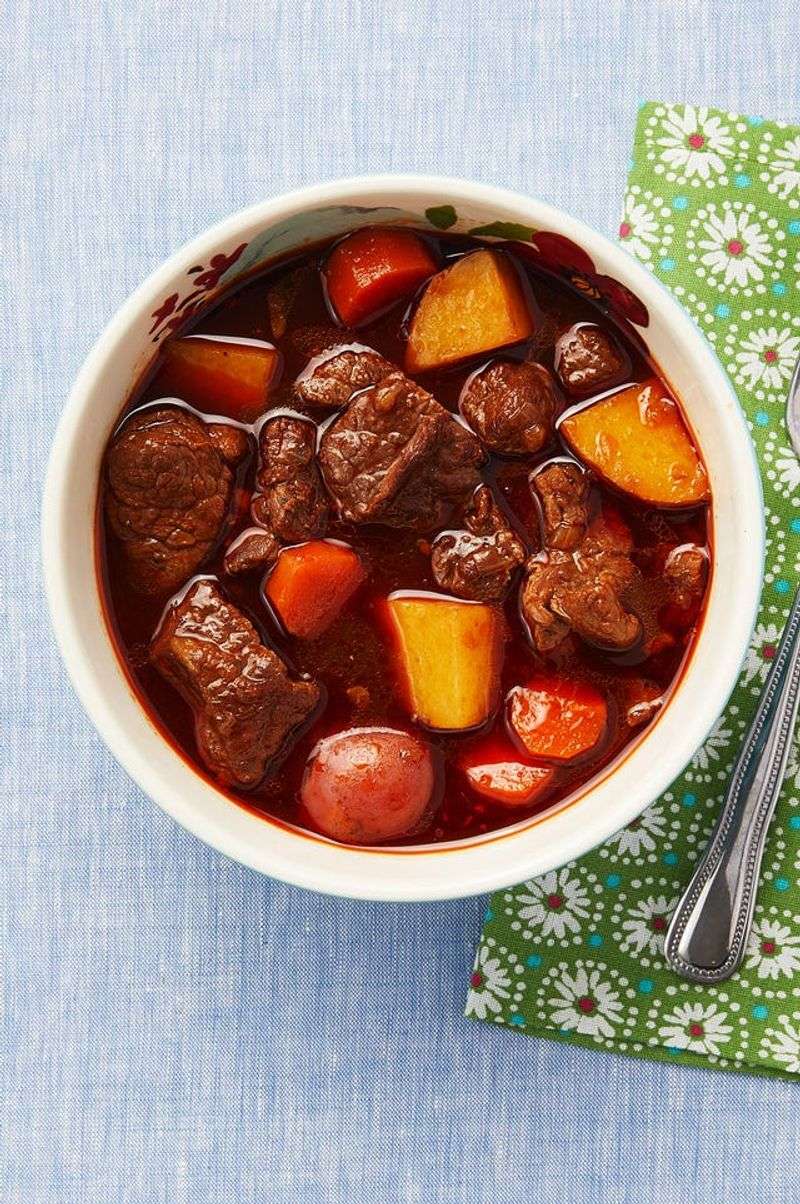 Beef Stew with Beer and Paprika