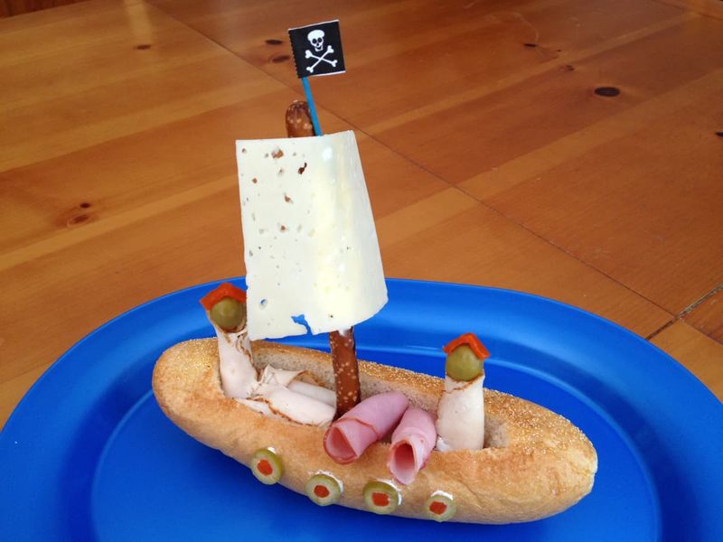 Pirate Ship Breakfast Bowl