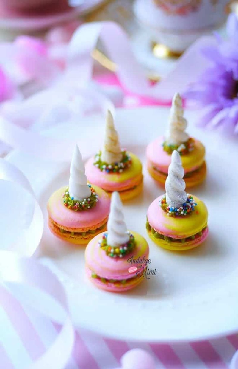 Unicorn Macarons