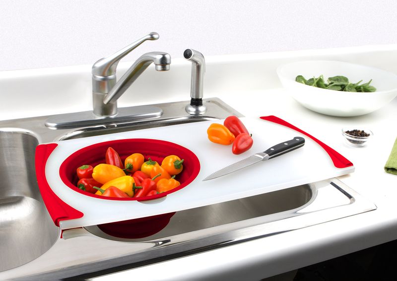Over-the-Sink Cutting Board