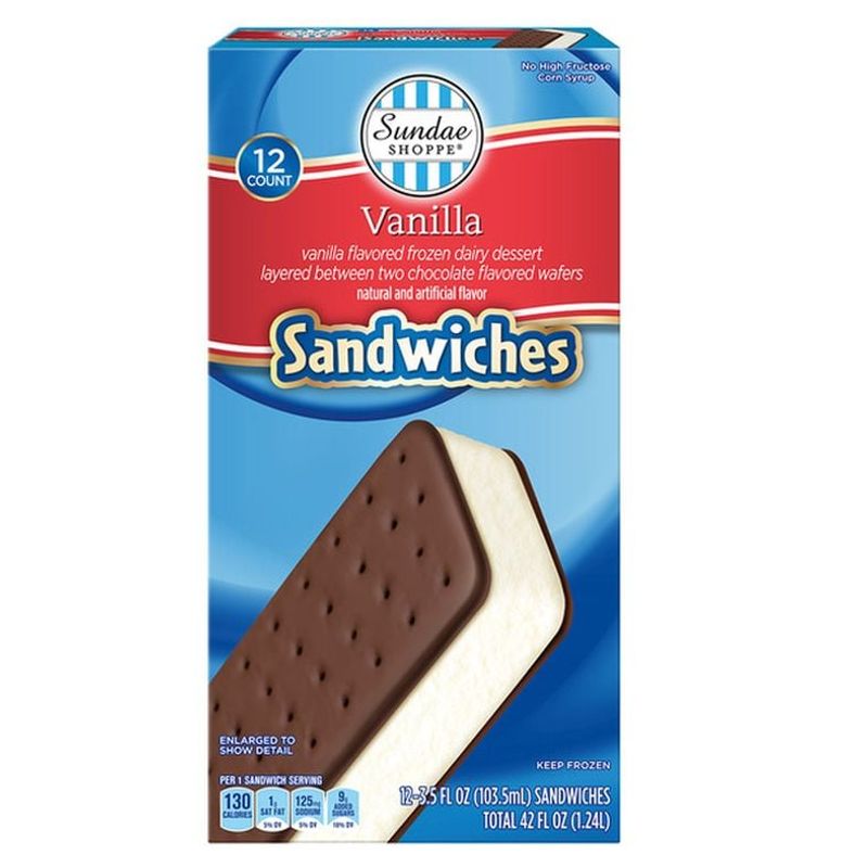 Sundae Shoppe Ice Cream Sandwiches
