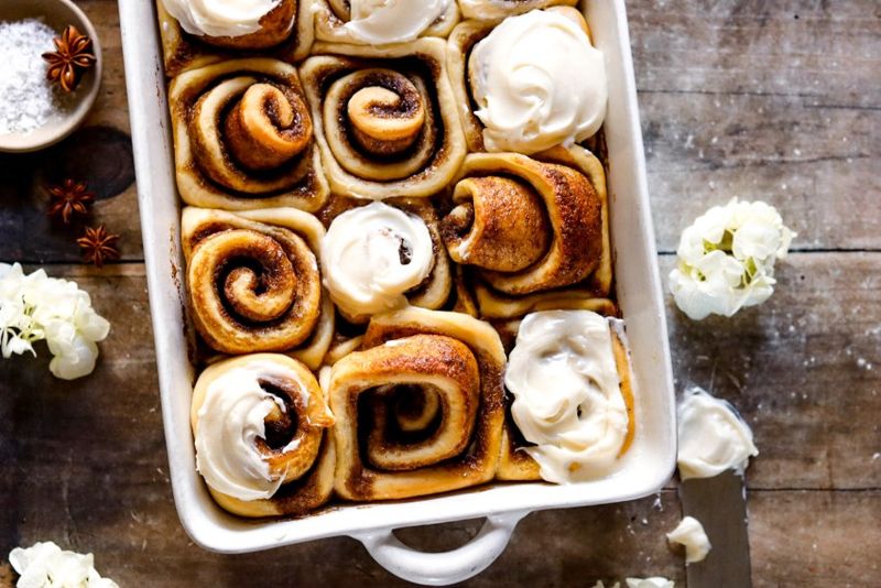 Chai Spice Cinnamon Rolls